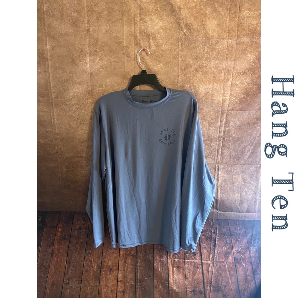 Hang Ten Sun Protection Shirt UPF 50+ Long Sleeves Size L-NWOT